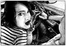 NEW DRAWING : A little snack on the way – Apollonia Saintclair