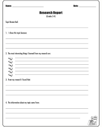 Research Report 3 4 Report Writing Worksheet Jumpstart Writing Worksheets Report Writing Homeschool Writing
