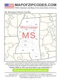 Washington zip code map and washington zip code list. Fillable Online Mississippi Pdf 3 Digit Zip Code Map Usa Zipcode Maps 3 Digit Fax Email Print Pdffiller