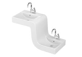 Family Covered Acrylic Washbasin Plastic Siphon Dusche