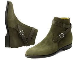 Suede boots—made from rubbed velvety leather—are a great alternative to basic leather boots. Handmade Men S Ankle Boot Men Green Color Suede Boot Men S Jodhpurs Boots Mens Suede Boots Mens Ankle Boots Jodhpur Boots