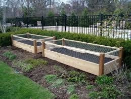 Dealer Pricing Cedar 4x8 Garden With Rabbit Railings Garden Beds Raised Garden Beds Raised Bed Garden Design