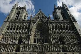 Nidaros is the northernmost medieval cathedral in the world. The Nidaros Cathedral In Trondheim Norway Fjord Tours