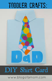 Easy Birthday Crafts For Dad Diy Shirt And Tie Card For Dad Laurenne Hopkins Homemade Birthday Cards Dad Birthday Card Fathers Day Crafts