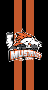 Melbourne Mustangs Ice Hockey Club Hockey Logos Ice Hockey Hockey