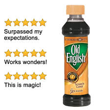 Old English Scratch Cover For Light Woods 8oz Bottle Wood Polish Walmart Com Walmart Com