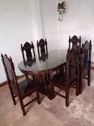 Browse our extensive range of wooden dining tables on made.com. Oval Shape Dining Table Furniture Home Living Furniture Tables Sets On Carousell