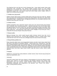 Check spelling or type a new query. Cara Membuat Esai Yang Baik Dan Contoh Karangan Esai