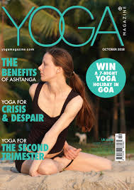 Maybe you would like to learn more about one of these? Yoga Magazine Cover October 2018 Caroline Klebl Yoga