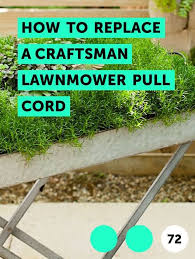 On these, you'll have to search for and remove the screws that hold the shroud in place. Learn How To Replace A Craftsman Lawnmower Pull Cord How To Guides Tips And Tricks Craftsman Lawn Mower Parts Lawn Mower Cord