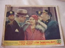 1932 THE THIRTEENTH GUEST ~ LOBBY CARD POSTER Rare! Ginger Rogers MONOGRAM  | #293660528