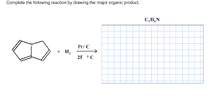 Solved Complete The Following Reaction By Drawing The Maj Chegg Com