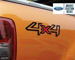 2 x ford ranger 4x4 logo sticker decal graphics ebay logo sticker ford ranger ranger 4x4
