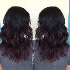 Find the coating that fits your application. Black Cherry Red Ombre Balayage Black Cherry Hair Black Cherry Hair Color Black Hair Ombre