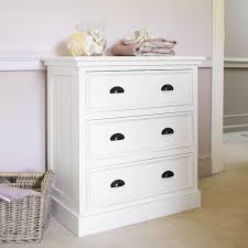 Comoda De Madera Blanca An 80 Cm Newport Madera Blanca Comodas De Madera Coleccion De Muebles