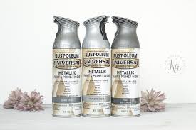 Rust Oleum Metallic Spray Paints Sprinkled And Painted At Ka Styles Co