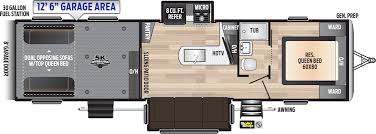 Impact Toy Haulers Floorplans Keystone Rv Floor Plans Toy Hauler Keystone Rv