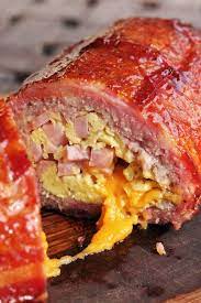 Triple Porky Breakfast Fatty Smoked Food Recipes Pellet Grill Recipes Grill Breakfast