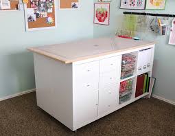 Diy concrete desk from the merry thought. Free Diy Craft Table Plans