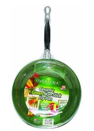 Orgreenic 10 Inch Non Stick Pan Cooking Without Oil Pan Ceramic Non Stick