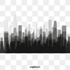 Black And White Abstract Building Background 