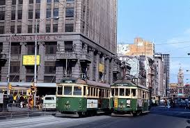 Melbourne History In Colour Page 6 Skyscrapercity Melbourne Tram Historical Photos Melbourne