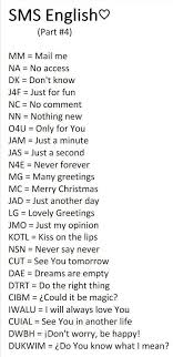 Who Ever Actually Uses These And Who Thought That Other People Do Sms Language English Words English Vocabulary Words