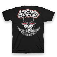 買取り実績 スアベシート ミスターカートゥーン M TEE CAT BRONSON SUAVECITO CARTOON MISTER ブロンソン 半袖  黒 コラボ ブラック Tシャツ キャット イラスト、キャラクター - www.kcshawaii.org