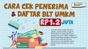 Ini syarat, cara dapat, dan cek bantuan umkm rp2,4 juta. Cara Cek Penerima Syarat Daftar Blt Umkm Rp1 2 Juta Kabar Jombang