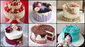 Cakes normally contain a combination of flour, sugar, eggs, and butter or oil, with some varieties also requiring liquid and leavening agents. 30 Beautifull Cake Designs In 2020 Simple But Lovely Cake Designs Youtube