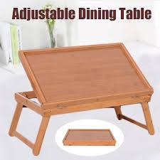 The patent pending design features a new anthracite oak finished headboard, and enables the inspire to fold more compactly and take up less space for optimum storage. Oakridge Foldable Lap Desk With Storage Bed Table Serving Tray 23 Long X 13 Lucite Tables Home Garden Worldenergy Ae