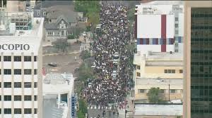 $524 (4234 wilson ave, san diego, ca) pic hide this posting restore restore this posting. Thousands Of San Diego Protesters March From Downtown To North Park And Back Cbs8 Com