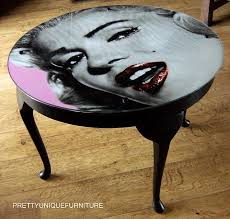 Pretty Unique Furniture Monroe Madness Or Masterpiece Diy Table Cool Tables Painted Furniture