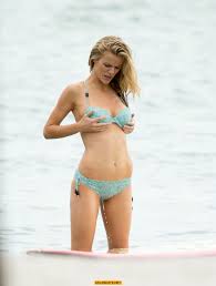 Down for a funky feeling. Brooklyn Decker Nipple Slip During Photo Shoot On The Beach