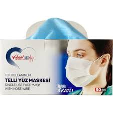 Vheal Med Meltblown Lu 3 Katli Burun Telli Esnek Ve Genis Fiyati