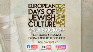 Online Kickoff of the European Days of Jewish Culture 2020