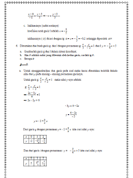 Kumpulan soal dan jawaban geom. Geometri Analitik Nurlina Math