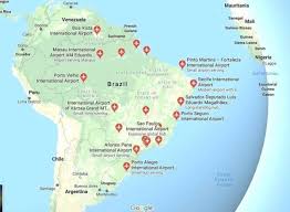 Use this teaching tool to prepare for the next geography quiz. Brazil Maps Transports Geography And Tourist Maps Of Brazil In Americas