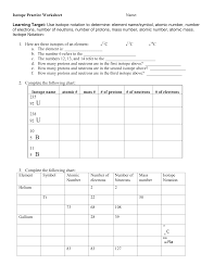 Isotope Practice Radioactivity1