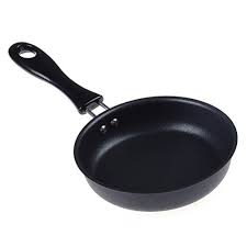 Bloomeet Mini Non Stick Frying Pan Small Round Egg Pancake Wonder Fry Pan For Cookware 4 7inch Diameter No Egg Pancakes Best Cooker Frying Pan