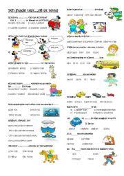 Grammar and vocabulary by madam nurulskrc grade/level. English Exercises Test For 7th Grade