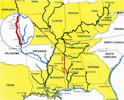 Tennessee Tombigbee Waterway Map Secretmuseum
