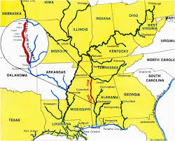 tennessee tombigbee waterway map secretmuseum