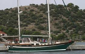 1981 Vagabond 47 Ketch Sail Boat For Sale Located In Montenegro Sailing Boat Sailing Yacht