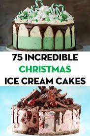 Vibrant mango and raspberry sorbet highlights the flavours of the season. 75 Show Stopping Christmas Ice Cream Cakes Christmas Food Desserts Christmas Ice Cream Cake Christmas Ice Cream