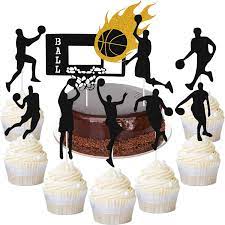 Buy 50 Pieces Basketball Player Cupcake Toppers Basketball Cake Picks Basketball Player Toothpicks For Baby Shower Boys Mens Birthday Decorations Sports Theme Party Favors Supplies Online In Italy B07x1jp8qj