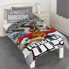 Megaforce Power Rangers Single Duvet Cover Quilt Cover Bedding Set New Gift Single Duvet Cover Kids Bedroom Decor Bedding Set