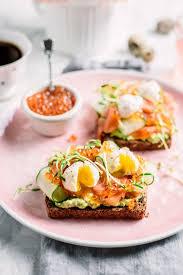 Ultimate Smoked Salmon And Avocado Breakfast Toast Gastrosenses Recipe Breakfast Toast Brunch Recipes Healthy Breakfast