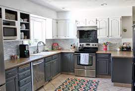 Free two day shipping available. Grey Kitchen Cabinets With Black Tiles Novocom Top