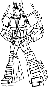 Blades rescue bot coloring page. Optimus Prime From Rescue Bots Coloring Page Coloringall